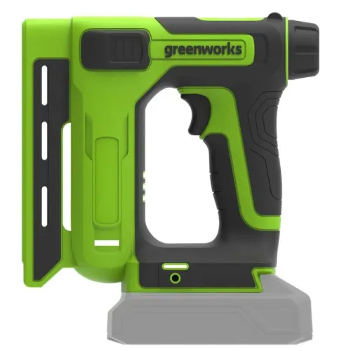 Степлер аккумуляторный Greenworks 24V G24CS10 3400107, без АКБ и ЗУ